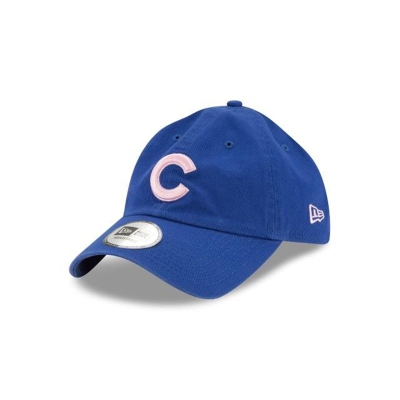 Sapca New Era Chicago Cubs MLB Logo Casual Classic Adjustable - Albastri